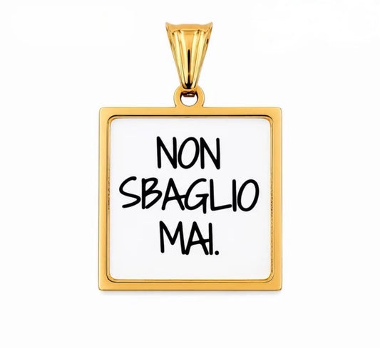 Charm “non sbaglio mai”