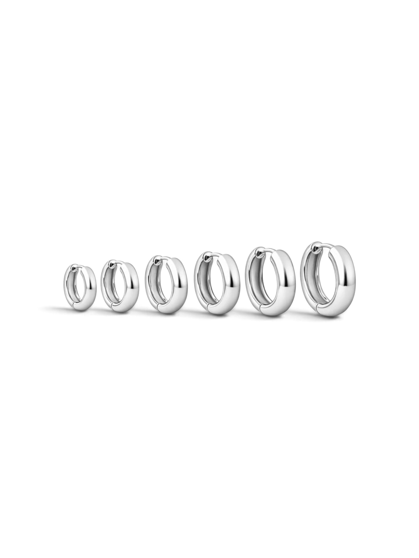 Set orecchini cerchio classico