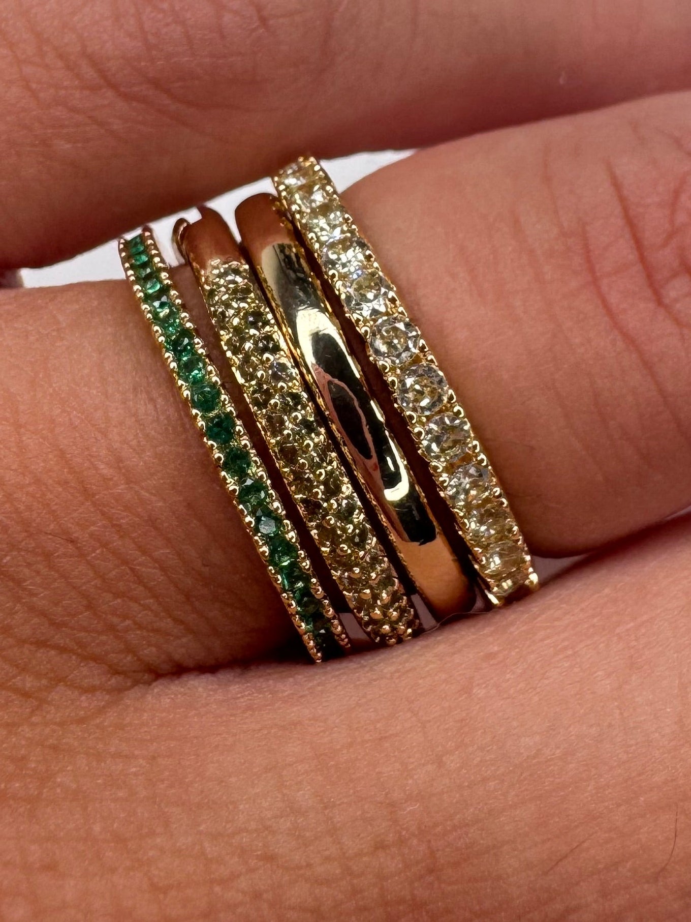 Set Anelli Multicolor