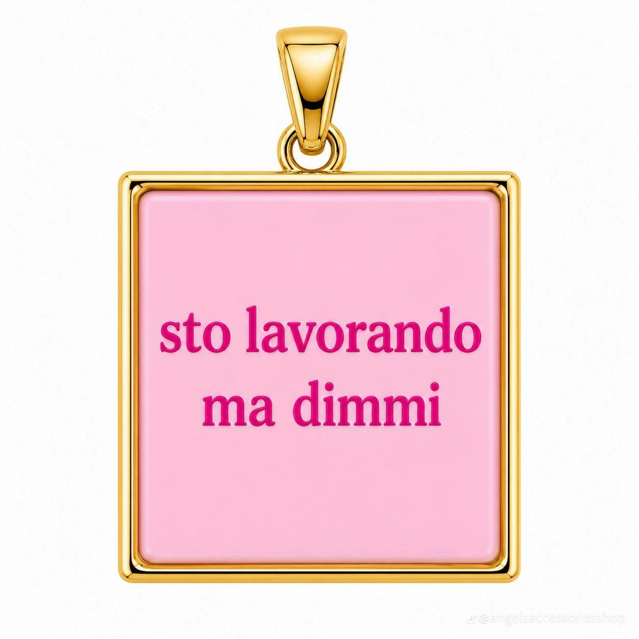 Charm “sto lavorando ma dimmi”