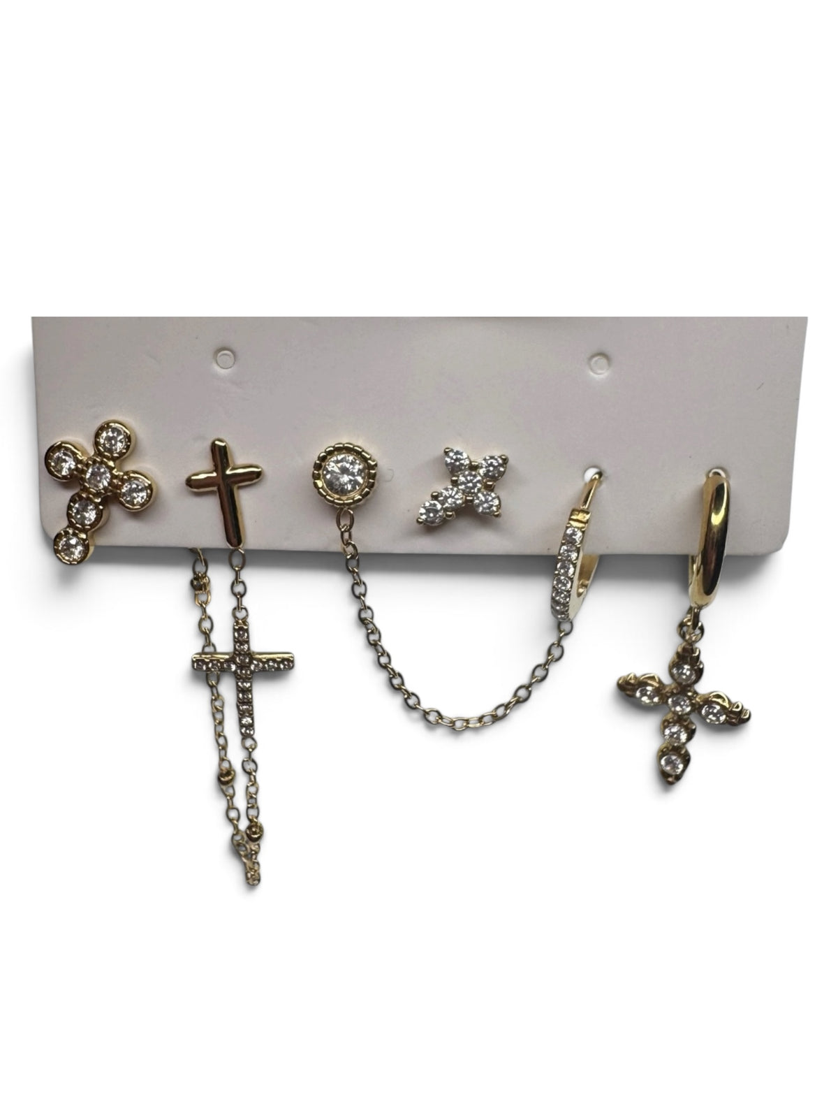 Set Orecchini Croce