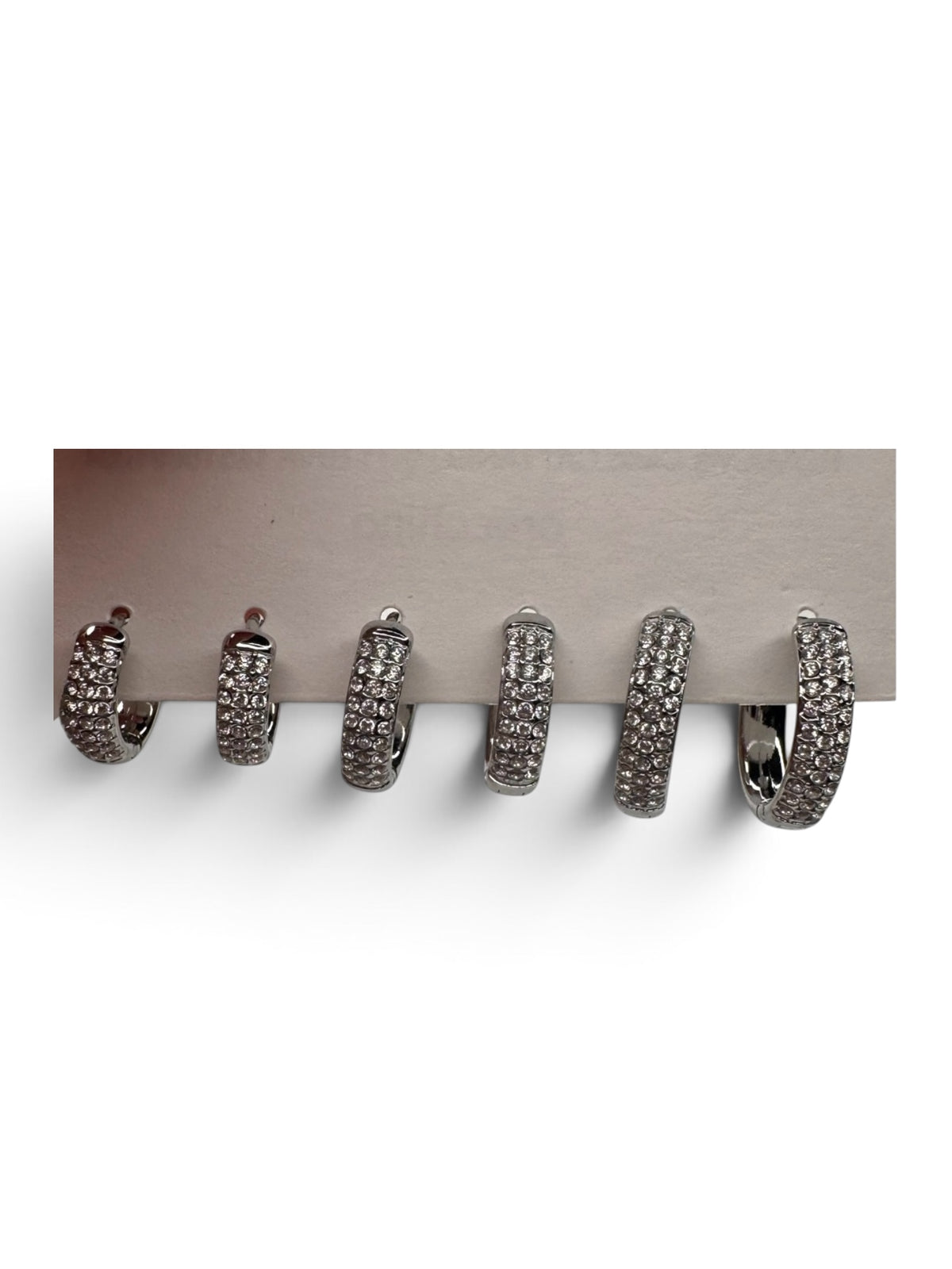 Set Orecchini Strass
